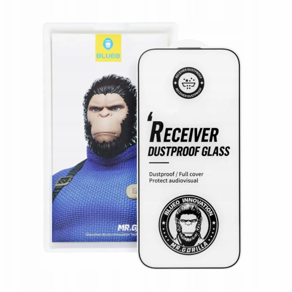 Blueo Tvrzené sklo 5D Mr. Monkey pro Apple iPhone 17 Pro ...