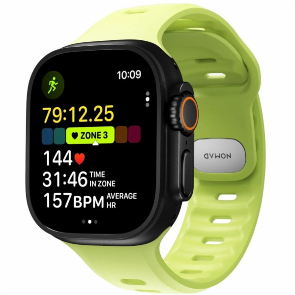 Nomad Tempo Band, limetková - AW AW 49mm / Ultra