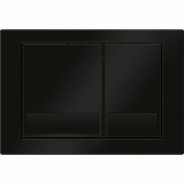 KKPOL KK-POL splachovací tlačítko M06, matná černá 350/PP...