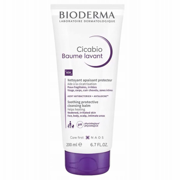 Bioderma Cicabio Baume Lavant čisticí balzám 200ml