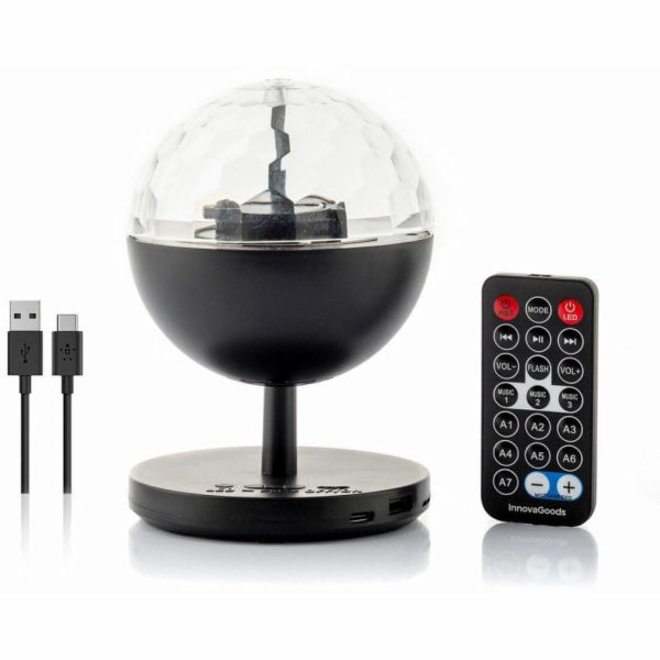 InnovaGoods Bezdrátový LED projektor Istarlyt s reprodukt...