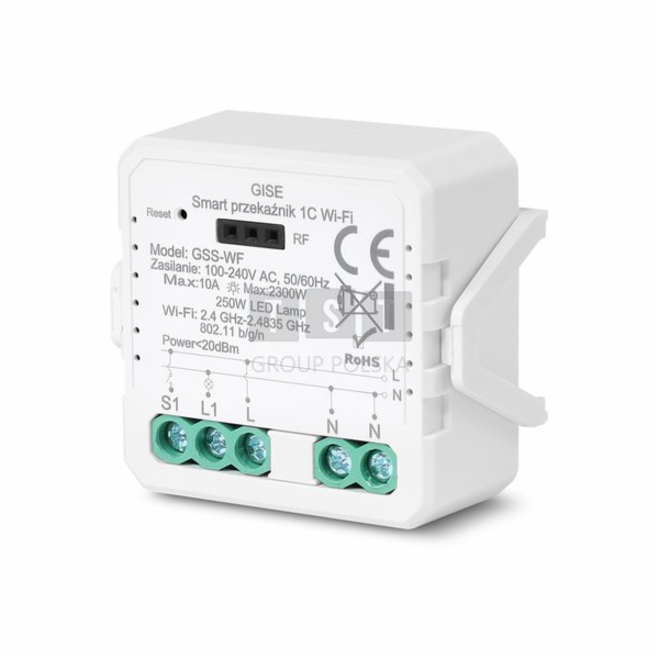 Gise Inteligentní WiFi reléový modul s jedním modulem | T...