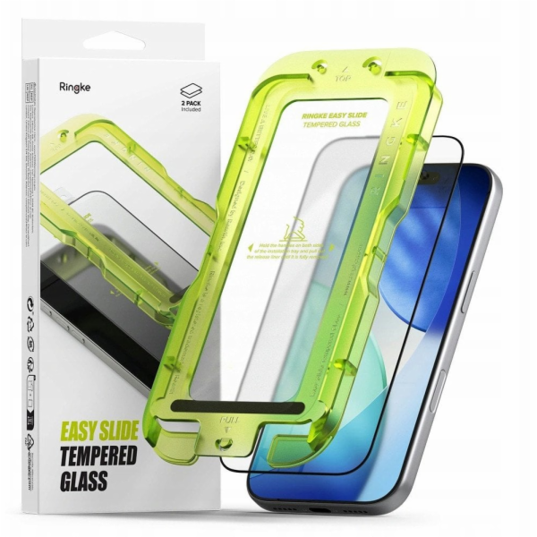 Ringke EASY SLIDE 2-BALENIE Z TVRZENÉHO SKLA PRO IPHONE 1...