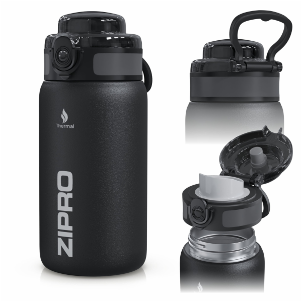 Zipro Termoláhev 500 ml z nerezové oceli, černá