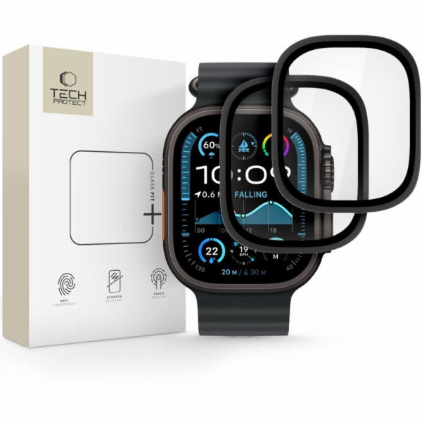 Tech-Protect Tvrzené sklo Glass Ring pro Apple Watch Ultr...