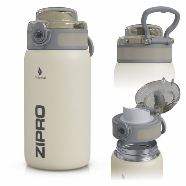 Zipro Termoláhev 500 ml z nerezové oceli béžová