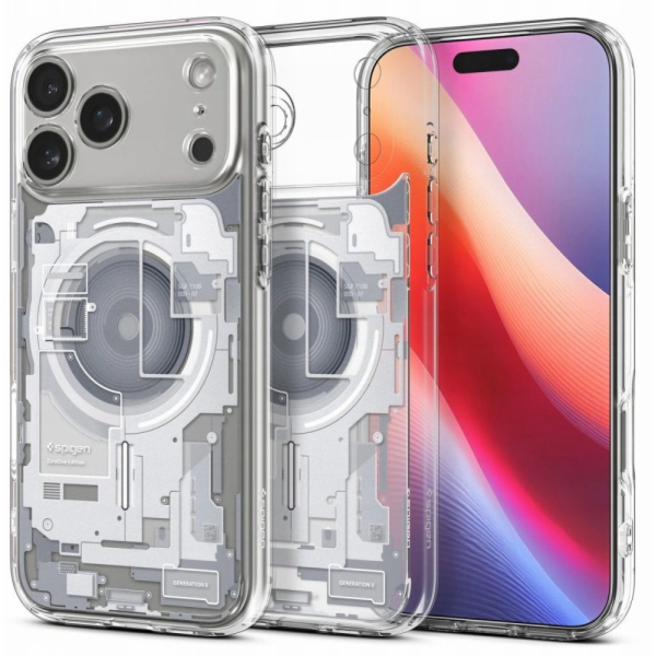 Spigen ULTRA HYBRID MAGSAFE IPHONE 17 PRO MAX ZERO ONE BÍLÝ