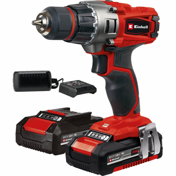 Einhell TE-CD 18/2 Li 18V vrtačka/šroubovák, 2x 2Ah baterie
