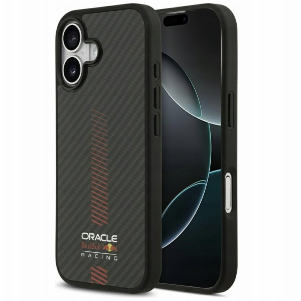 Red Bull Kryt Kevlar Powerbar MagSafe pro iPhone 17 černý