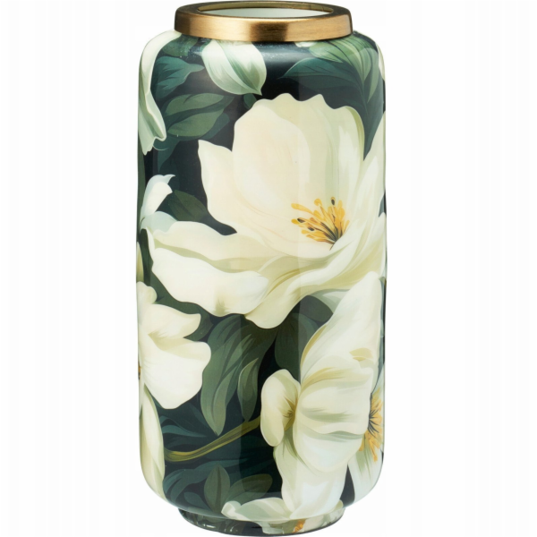 Home Styling Collection Dekorativní kovová váza BADU, zla...