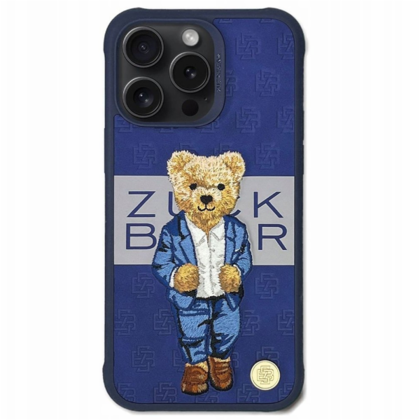 Zuck Bear Pouzdro PARIS GENTLEMAN pro IPHONE 15 Pro Max