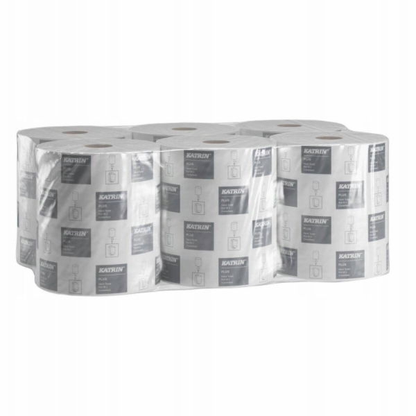 Katrin Plus M2 – Papírové utěrky v roli, bílé, 2vrstvé, 1...
