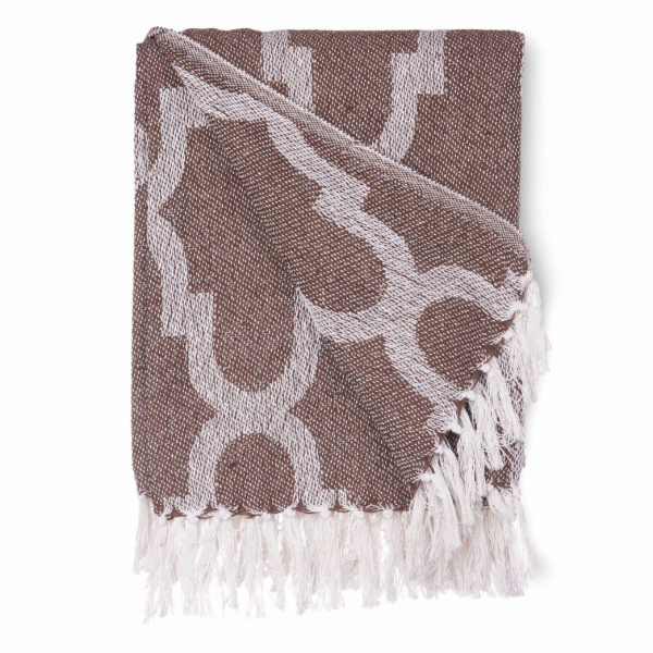 Giftdecor Bavlněný přehoz na postel, 150 x 125 cm