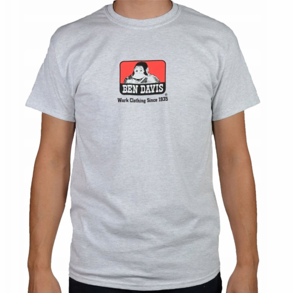 Bart Tričko Ben Davis Classic Logo Ash