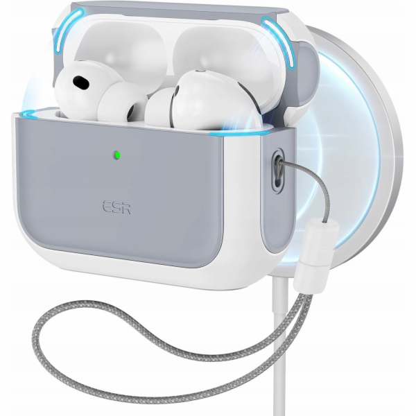 ESR ORBIT HALOLOCK MAGSAFE APPLE AIRPODS PRO 3 BÍLÁ