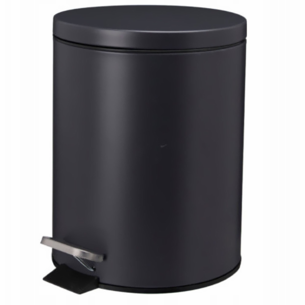 Bathroom Solutions Kovový odpadkový koš NONI s víkem, 5 l