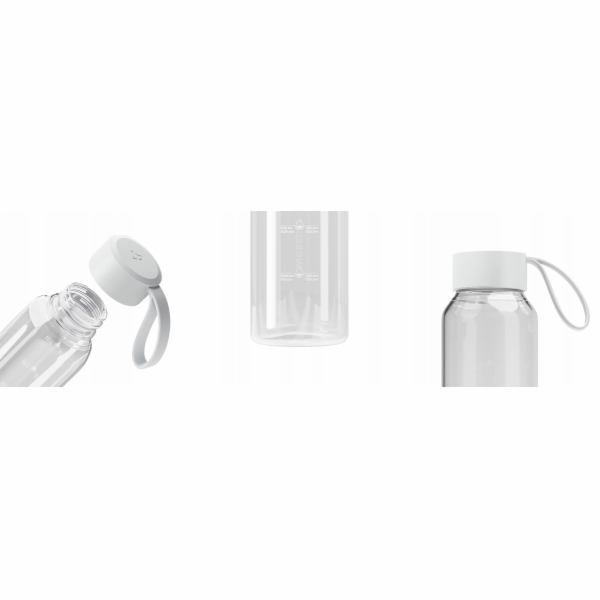 Wessper B1 borosilikátová skleněná láhev 500ml průhledná ...