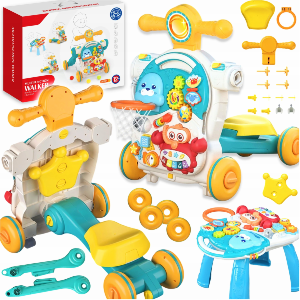 Bounn Odstrkovadlo, chodítko, koloběžka, vzdělávací stůl ...