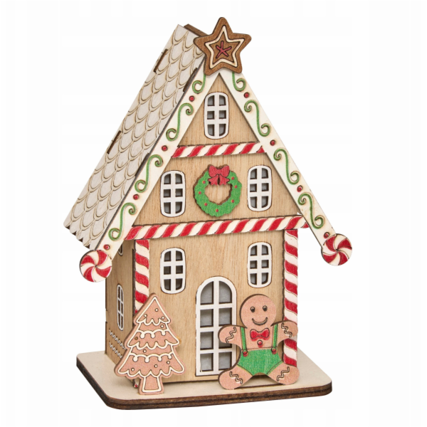 Fééric Lights and Christmas LED vánoční lucerna, perníkov...