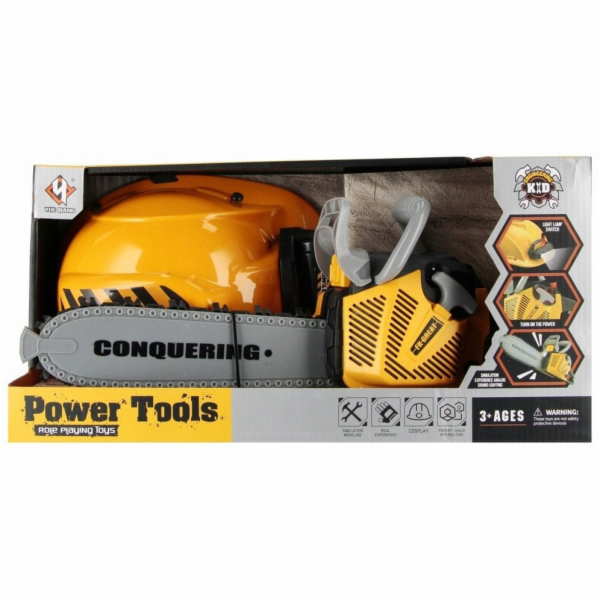 Mega Creative ŘETĚZEK PILA B/O HELMET 42X21X17 MC WB 18