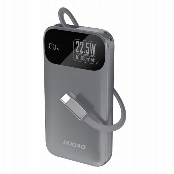 Dudao Powerbanka K31 10000 mAh 22,5 W PD s vestavěným kab...