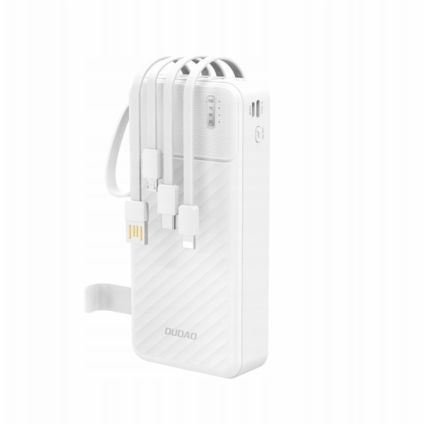 Dudao Powerbanka K11 Pro 20000mAh s integrovanými kabely,...