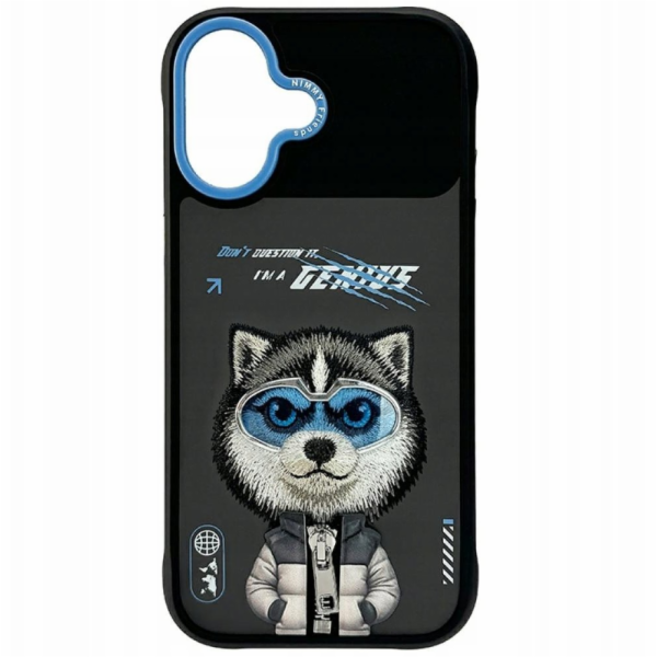 Nimmy Kryt Cool&Cute 2.0 s vlkem pro iPhone 17 černý