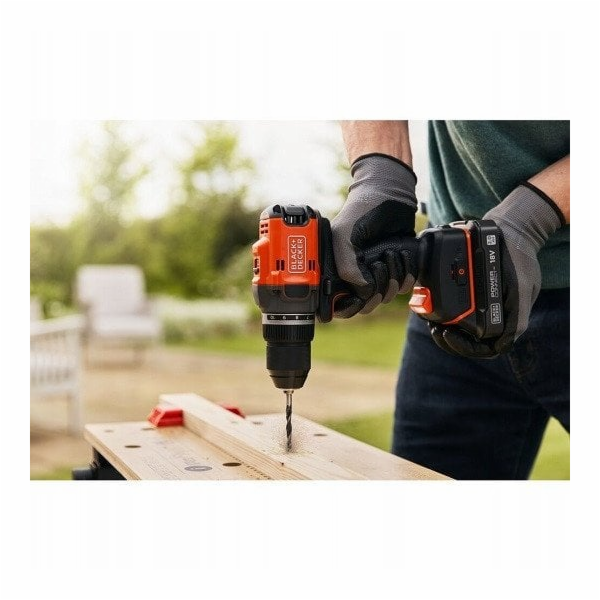 Black&Decker 18V bezkartáčová vrtačka/šroubovák bez baterie