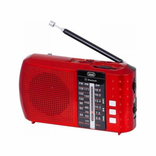 Trevi Rádio Přenosné Bluetooth rádio Trevi RA7F20BTR FM/A...