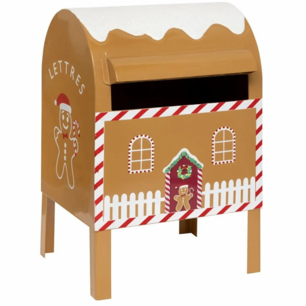 Atmosphera Perníková vánoční poštovní schránka 34x16x20,5 cm