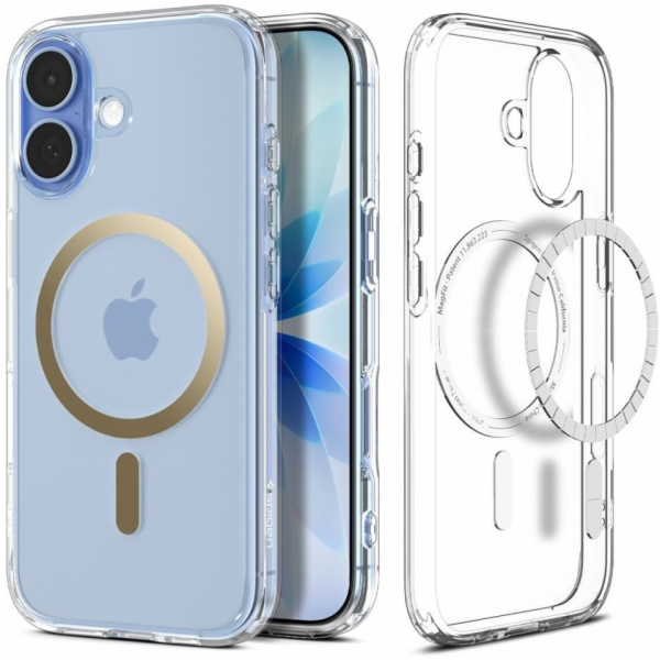 Spigen ULTRA HYBRID MAGSAFE POUZDRO PRO IPHONE 17 ČIŘÍ/ZLATÝ