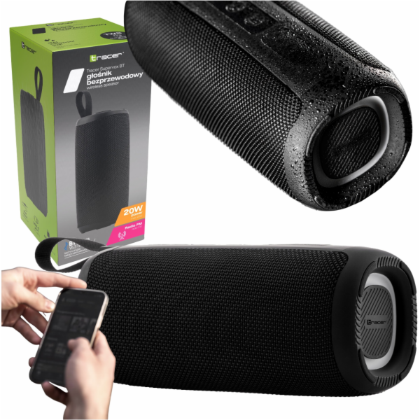 Tracer&nbsp;Reproduktory&nbsp;Supervox&nbsp;BT&nbsp;ČERNÉ