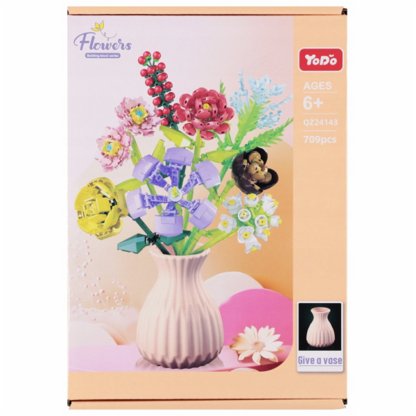 Mega Creative STAVEBNÍ BLOKY KVĚTINY 709 KS 17X25X12 MC P...