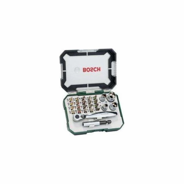 Bosch Sada mini ráčnových bitů Extra Hard, 26 dílů.