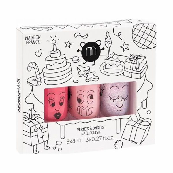 Nailmatic Sada laků na nehty Nailmatic Kids Party B Cooki...