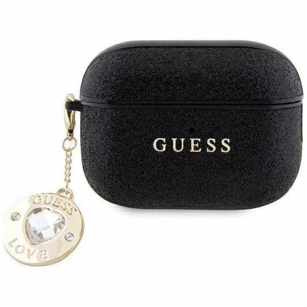 Guess Guess GUAP2PGEHCDK Kryt na AirPods Pro 2 černý/čern...