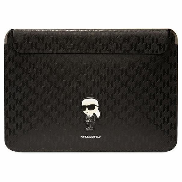 Karl Lagerfeld kabelka KLCS14SAKHPKK 14 černá saffiano mo...