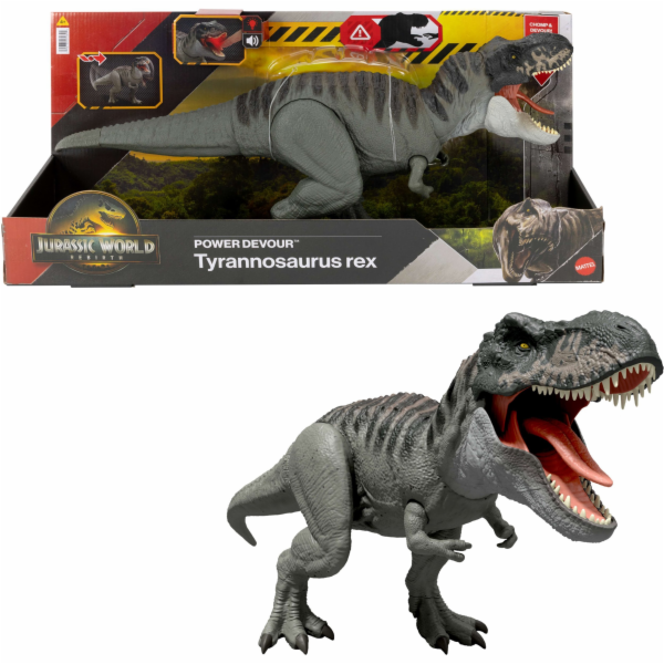 Mattel Jurský svět T-rex Power Devour Figurka s útočnou f...