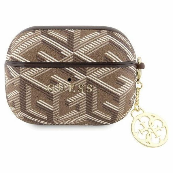 Guess Kryt Guess GUAPPGCE4CW na AirPods Pro hnědý/hnědý p...