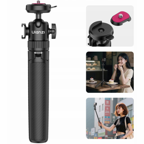 Ulanzi / MT90 2-v-1 selfie tyčí se stativem pro telefon, ...