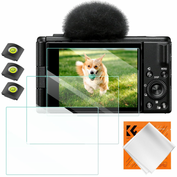 Kf 3x Sada 9hodinových ochranných skel pro Sony ZV-1, ZV-...