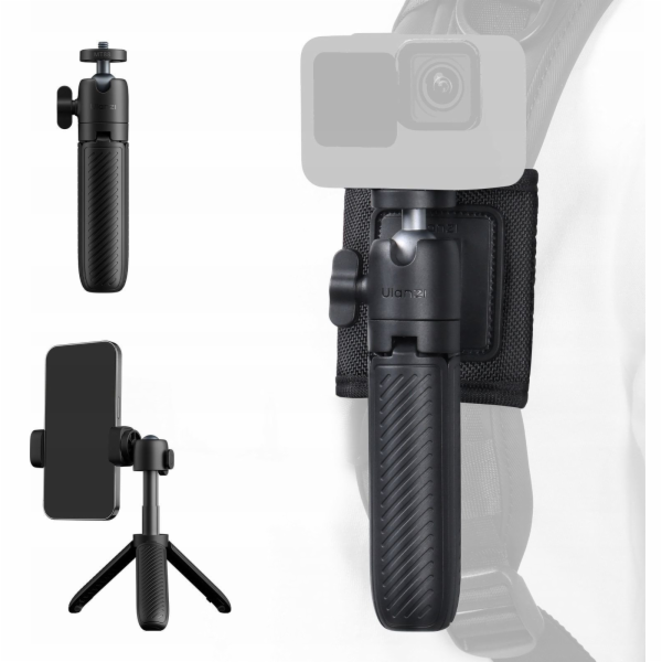 Ulanzi Mini stativ na selfie tyč, držák na batoh, 1/4" fo...