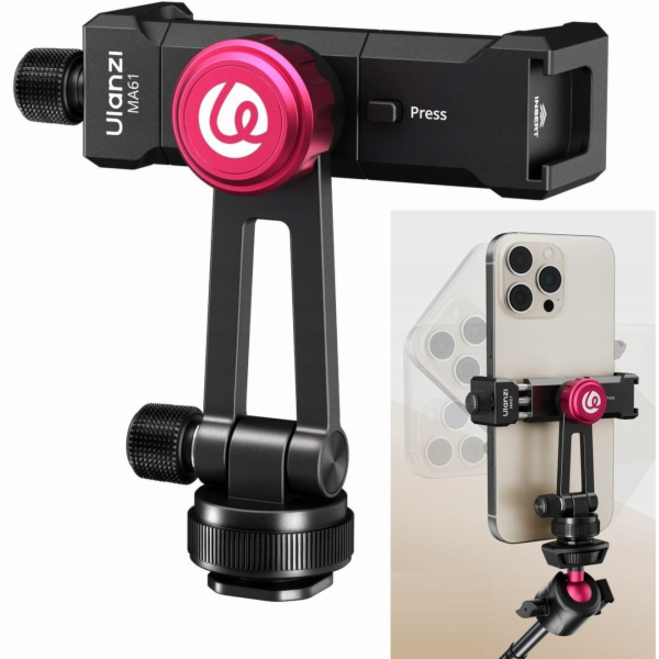 Ulanzi Hliníkový držák stativu s ISO patkou a závitem 1/4...