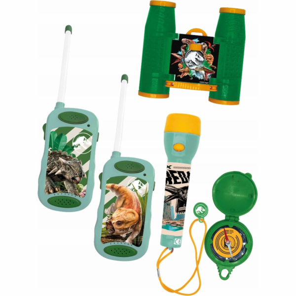 Joy Toy Sada 4 v 1, 2 vysílačky, svítilna, dalekohled, ko...