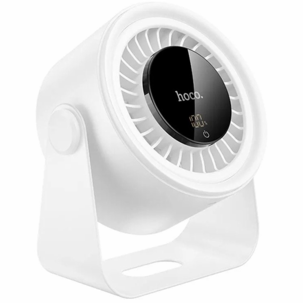 Hoco Bílý stolní ventilátor HX66