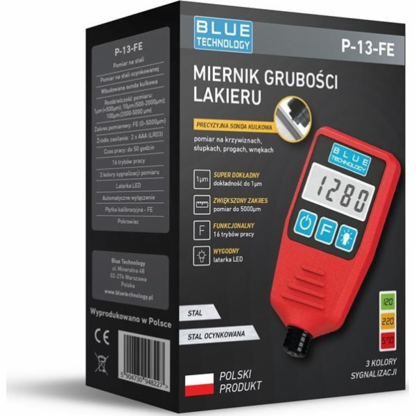 NoName Měřič tloušťky barvy P-13-FE