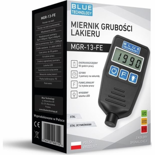 NoName Měřič tloušťky barvy MGR-13-FE