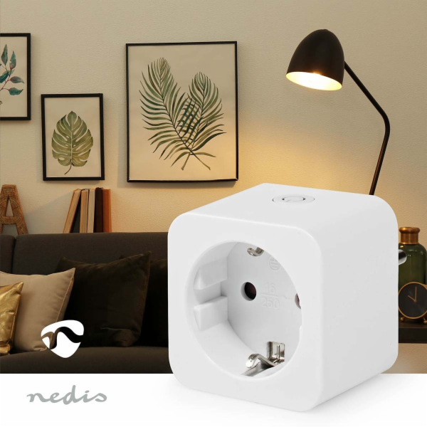 Nedis SmartLife ZBP131FWT Chytrá zásuvka ZigBee 3.0