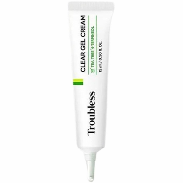 Ren Troubless Clear gelový krém proti nedokonalostem plet...