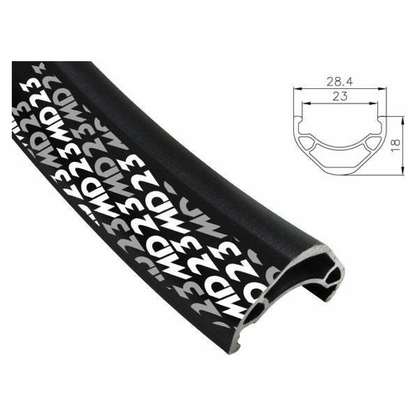 Alexrims Ráfek MTB ALEXRIMS MD23 29x36 děr Tubeless Ready...